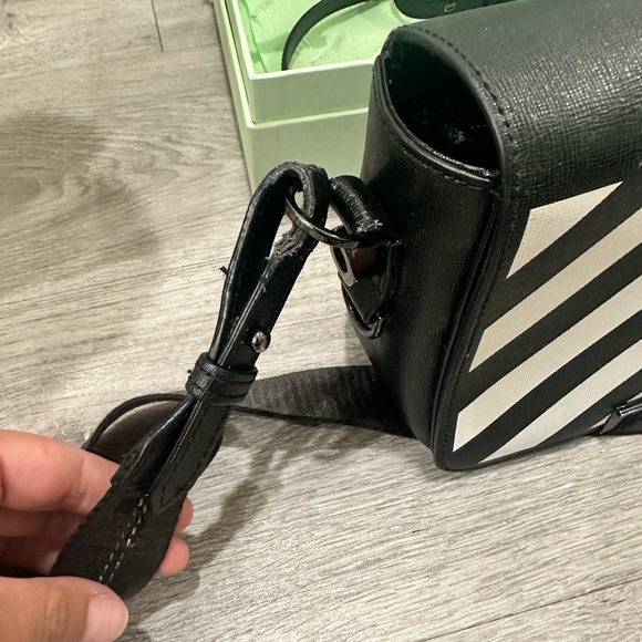 OFF WHITE Diag flap bag - Picture 6 of 16